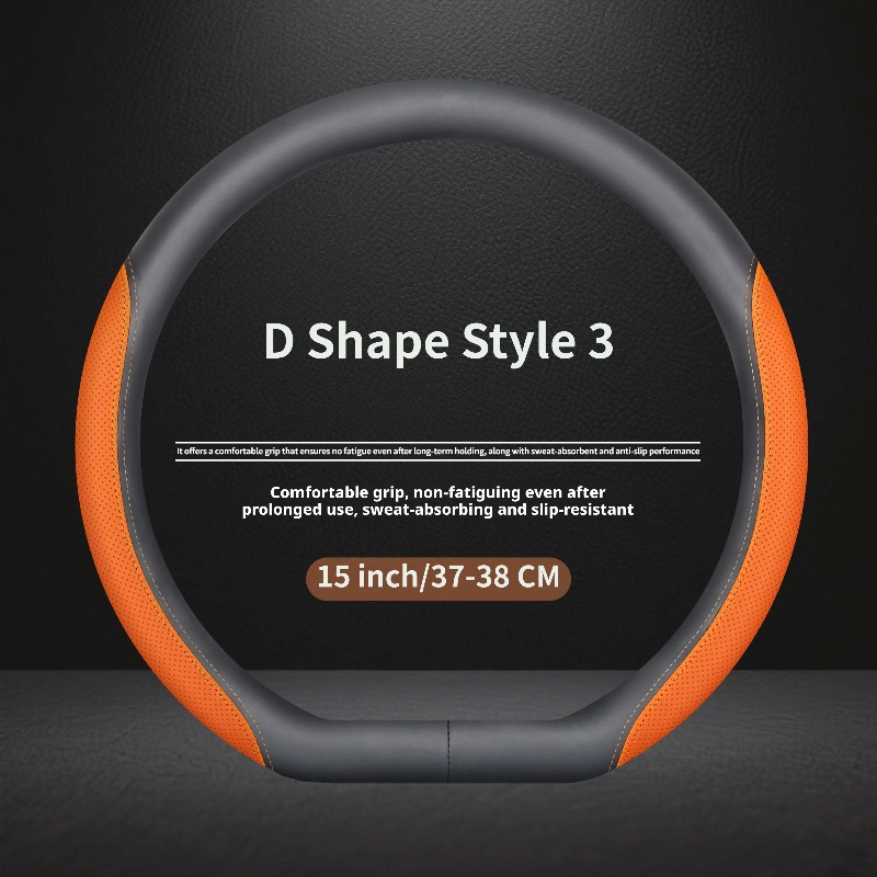 Capa universal para volante em - Car Steering Wheel Cover Anti Slip Breathable avaliação e preço