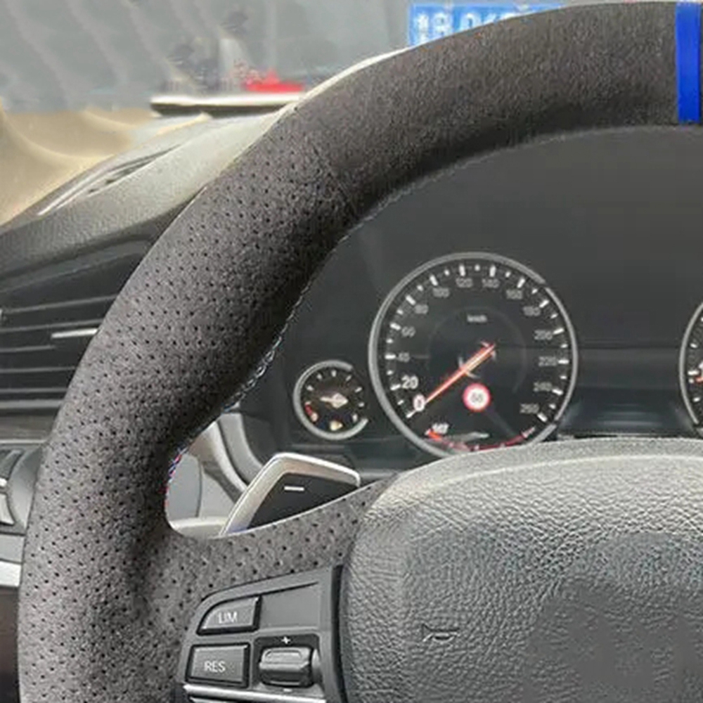 Capa de volante de carro de co - Car Steering Wheel Cover Anti Slip Breathable avaliação e preço