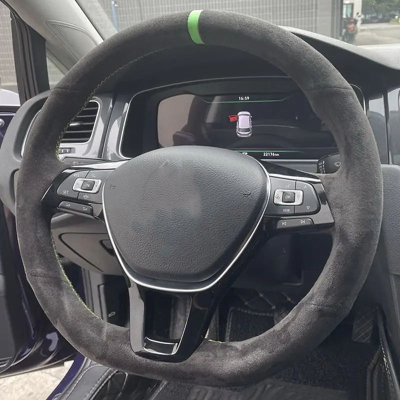Capa de volante de carro perso - Car Steering Wheel Cover Anti Slip Breathable avaliação e preço