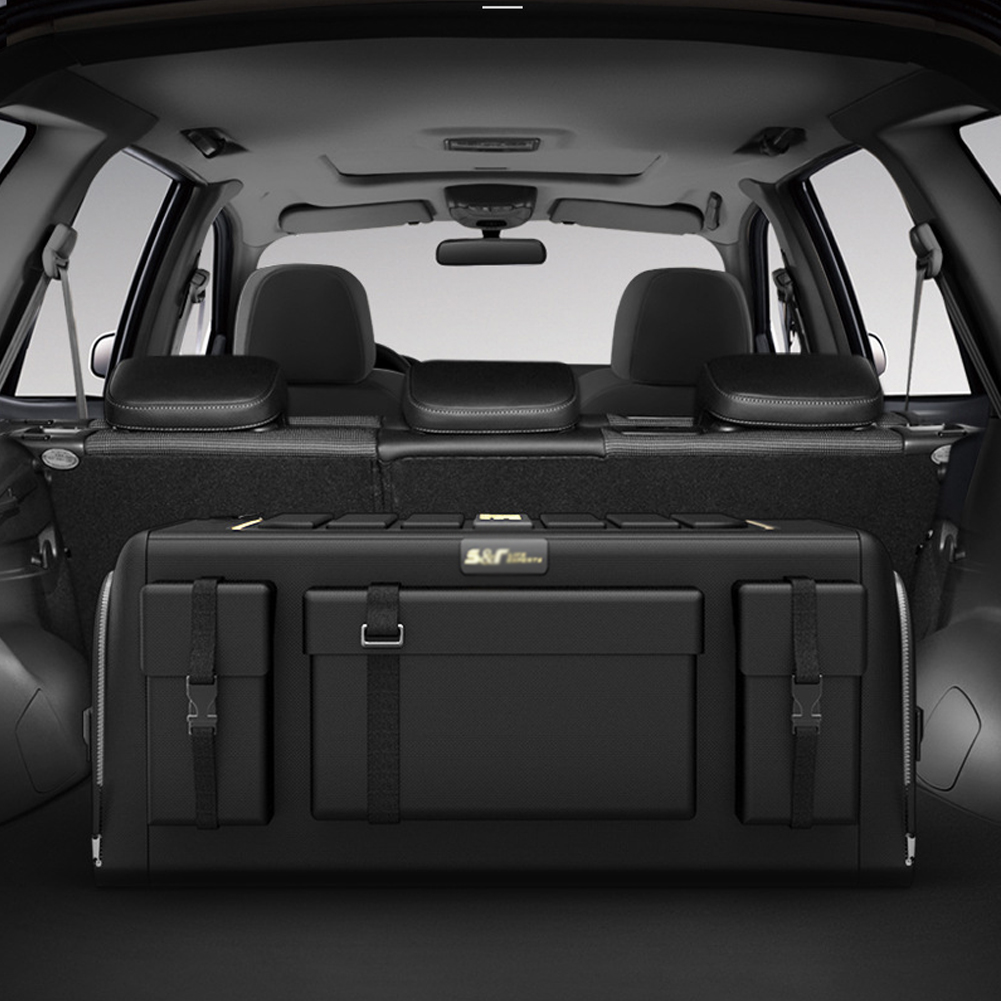 Oxford pano carro tronco organ - Car Trunk Organizer Foldable Storage Box avaliação e preço