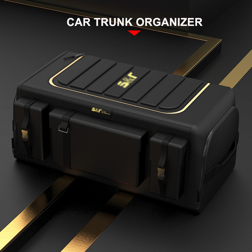 Oxford pano carro tronco organ - Car Trunk Organizer Foldable Storage Box avaliação e preço